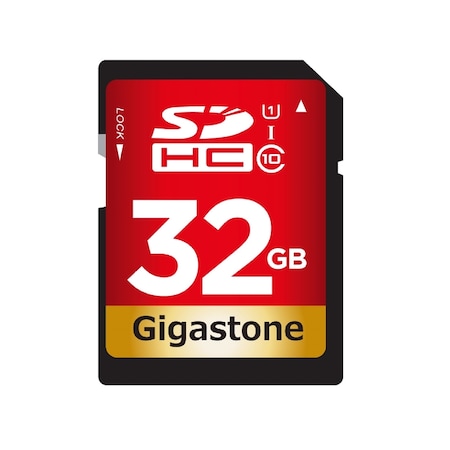 Gigastone Gigastone 32 GB SDHC Flash Memory Card 1 pk GS-SDHC80U132G